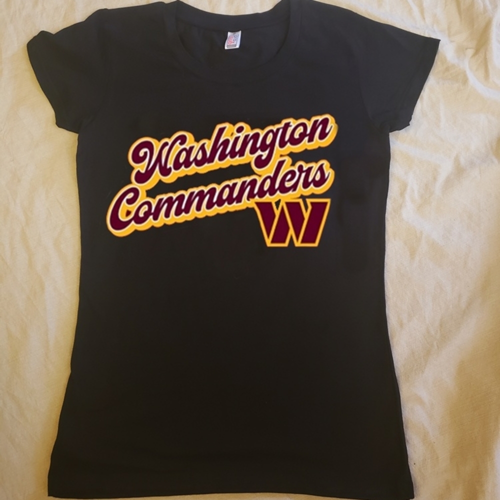 Washington Commanders Women's Black Top XL